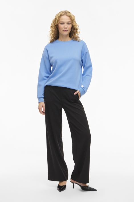 Vila blauwe dames sweater | Model