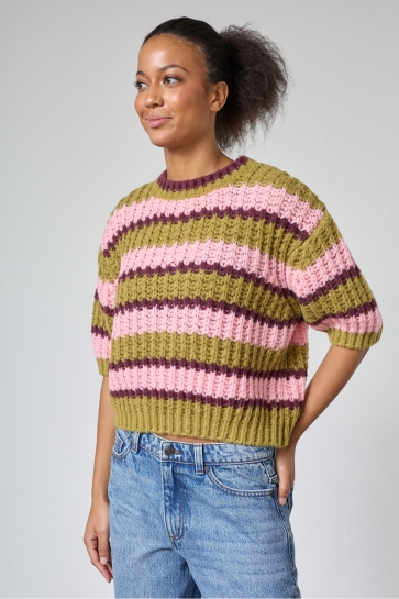 SisterS point KRISSY PU 19364 Lime Comb