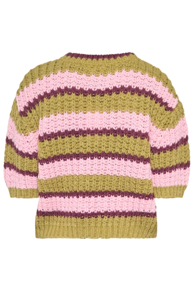 SisterS point groene dames trui | Achteraanzicht