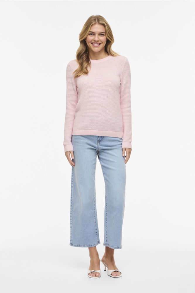 Vila roze dames trui | Model