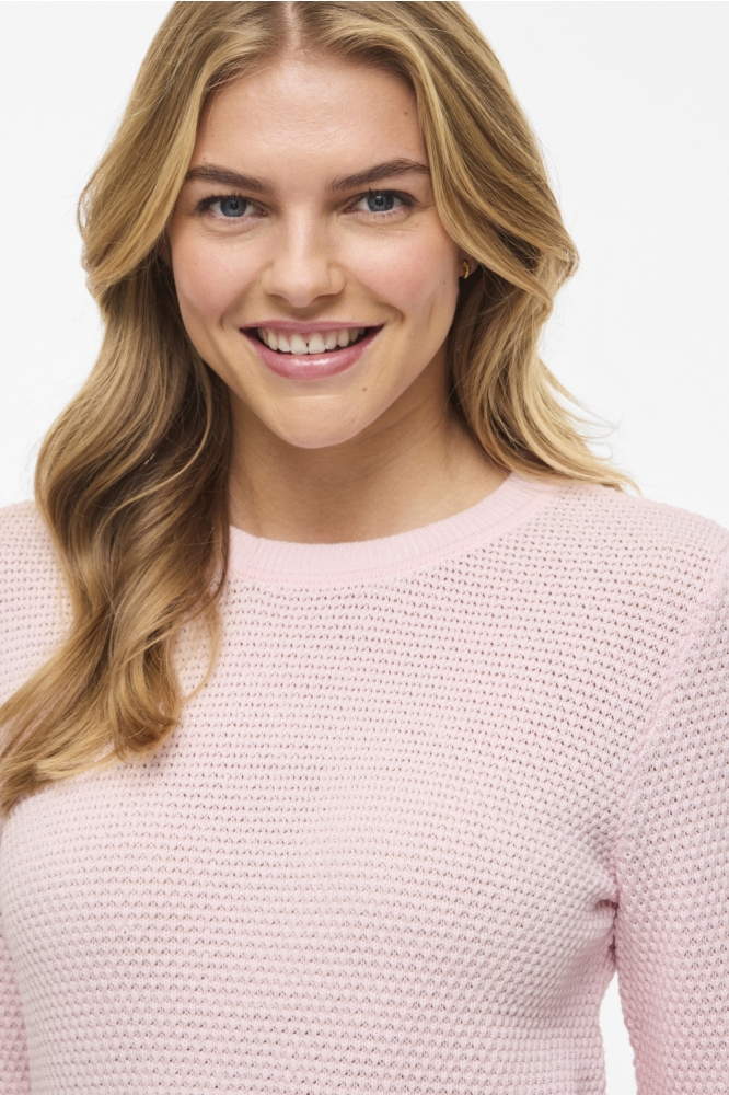 Vila roze dames trui | Close up
