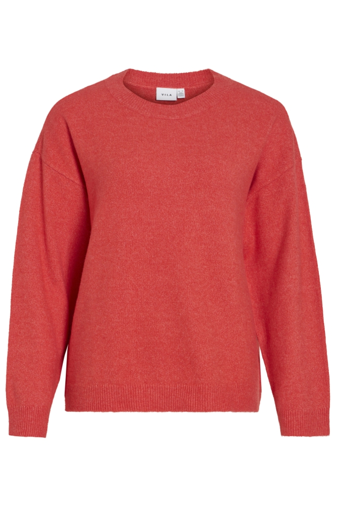 Vila rode dames trui | Vooraanzicht