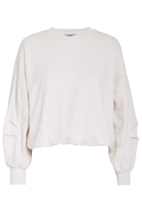 Minus ecru dames sweater | Vooraanzicht