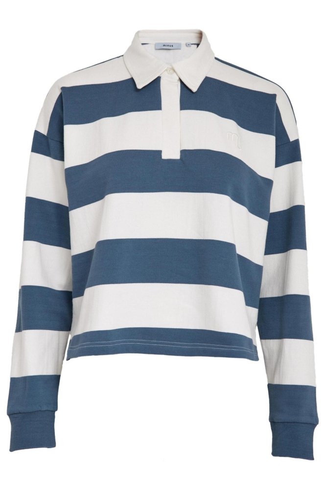 Minus ecru dames sweater | Vooraanzicht