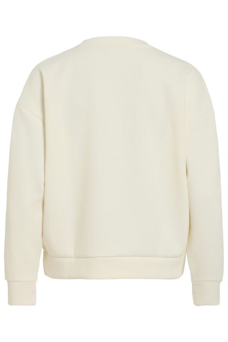 Vila beige dames sweater | Achteraanzicht