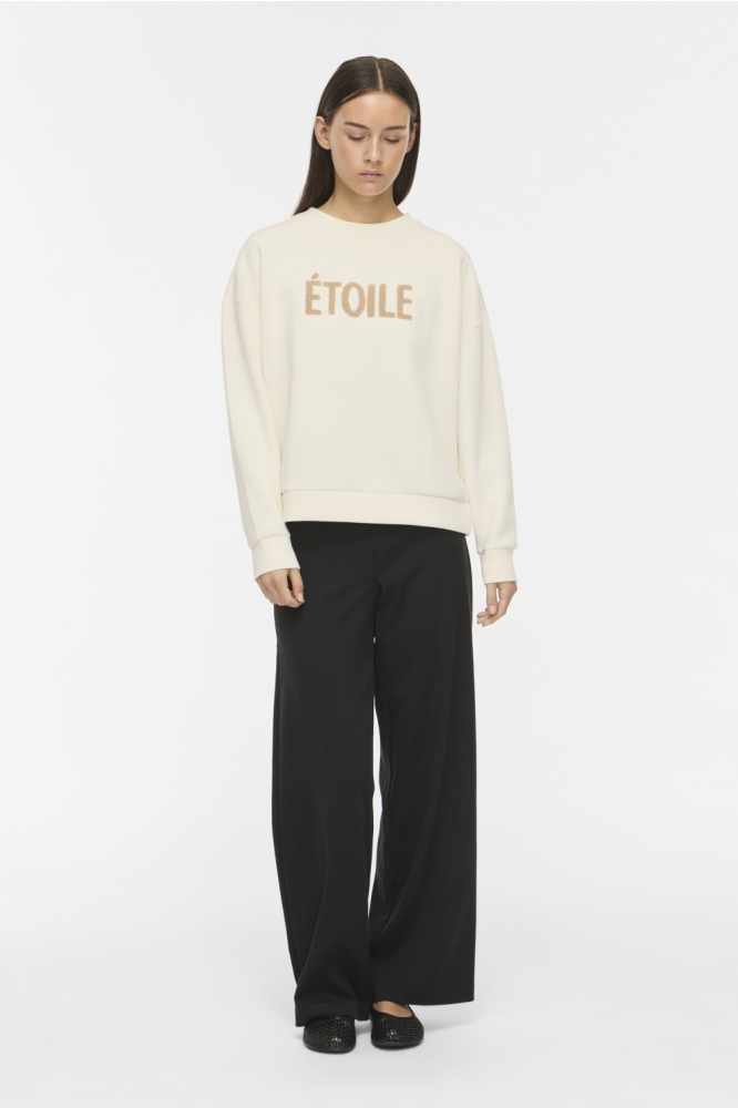 Vila beige dames sweater | Model