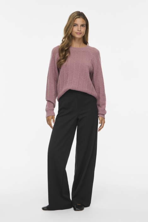 Vila roze dames trui | Model