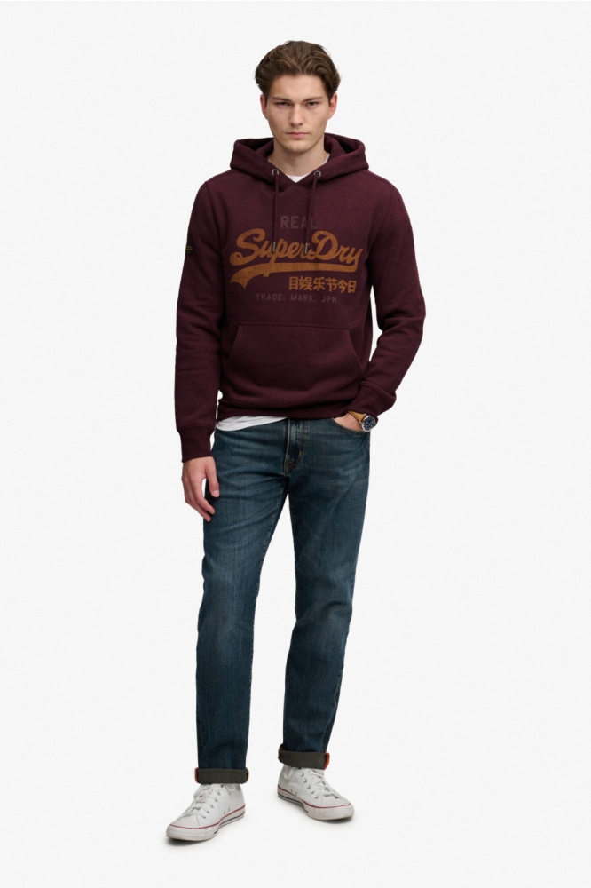 Superdry bordeaux heren sweater | Model