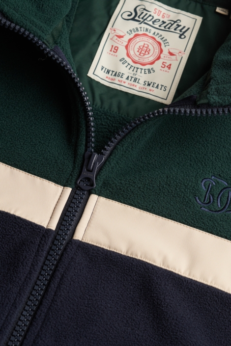 Superdry blauwe heren vest | Kleurstaal