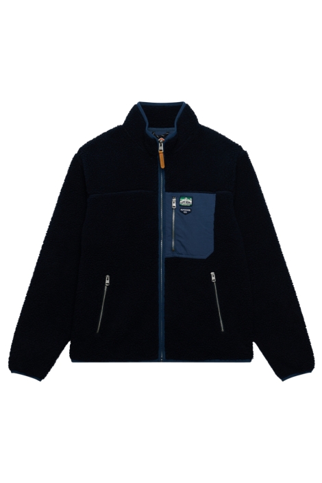 Superdry blauwe heren vest | Vooraanzicht