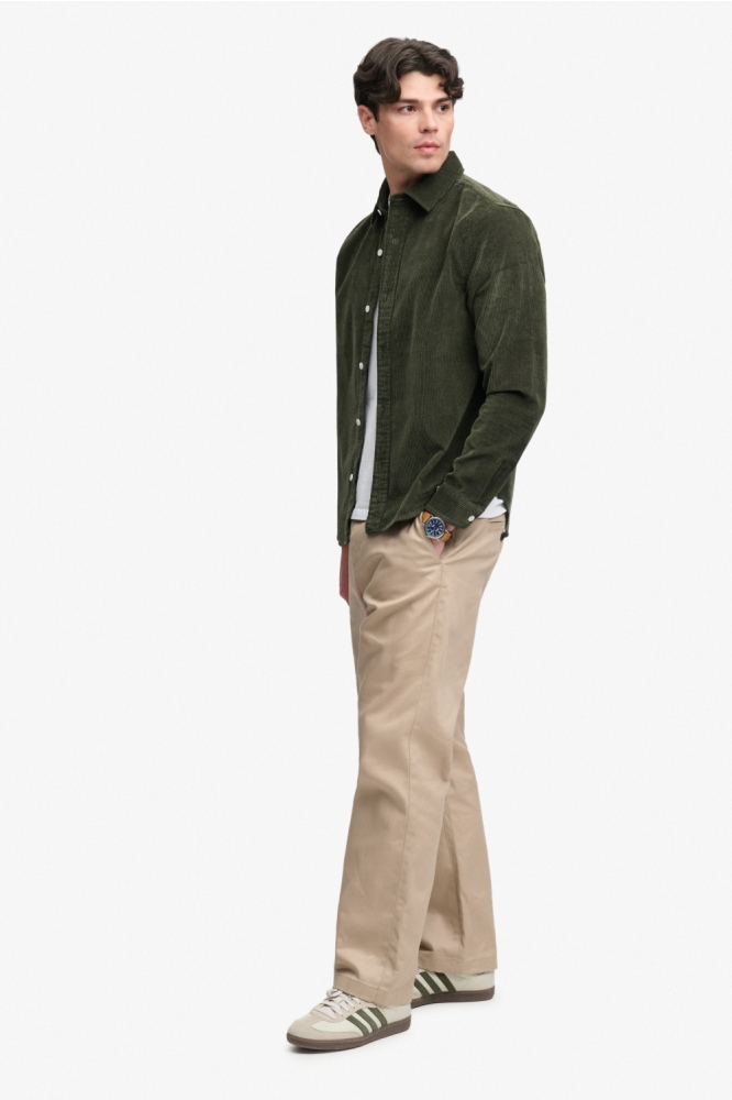 Superdry groene heren overhemd | Model