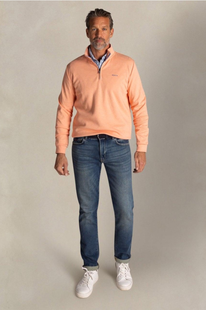 NZA oranje heren trui | Model