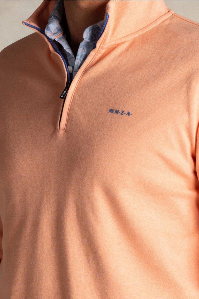 NZA oranje heren trui | Close up