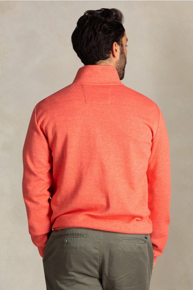 NZA oranje heren trui | Model achteraanzicht