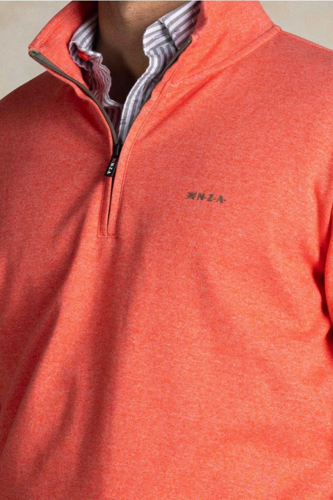 NZA oranje heren trui | Close up