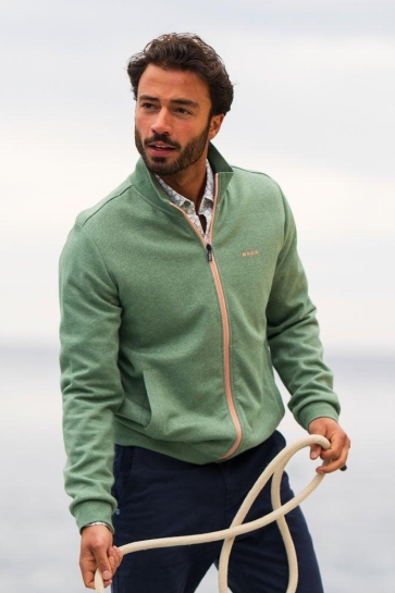 NZA sweat cardigan Groen