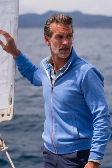 NZA sweat cardigan Blauw