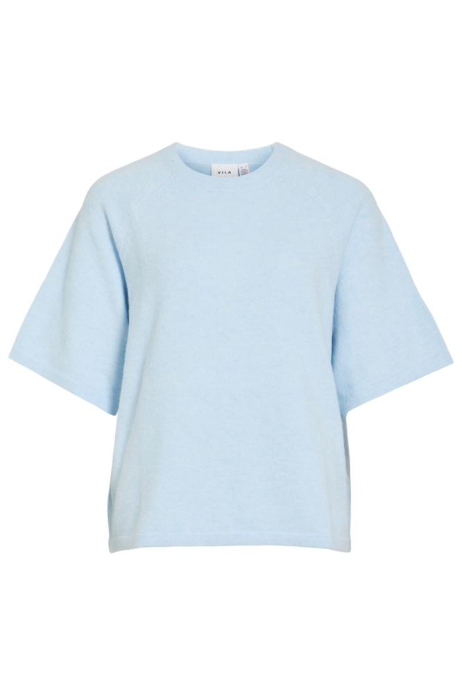 Vila blauwe dames trui | Vooraanzicht