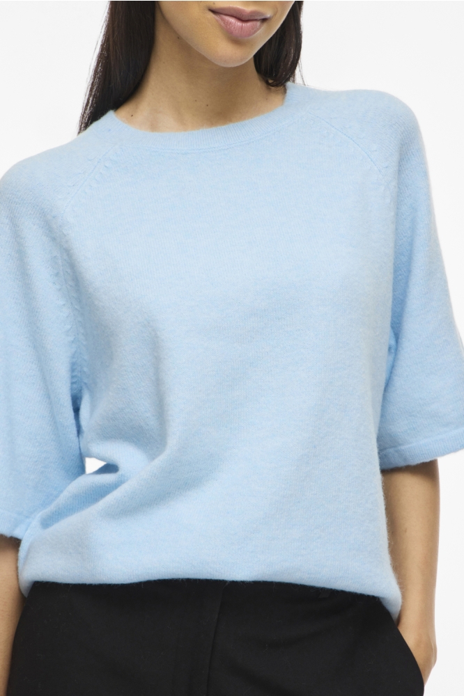 Vila blauwe dames trui | Kleurstaal