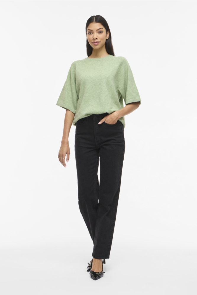 Vila groene dames trui | Model