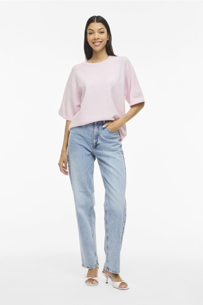 Vila roze dames trui | Model