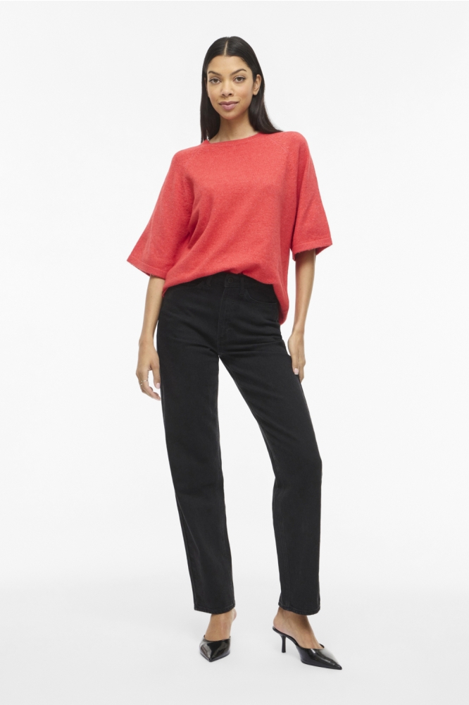 Vila rode dames trui | Model