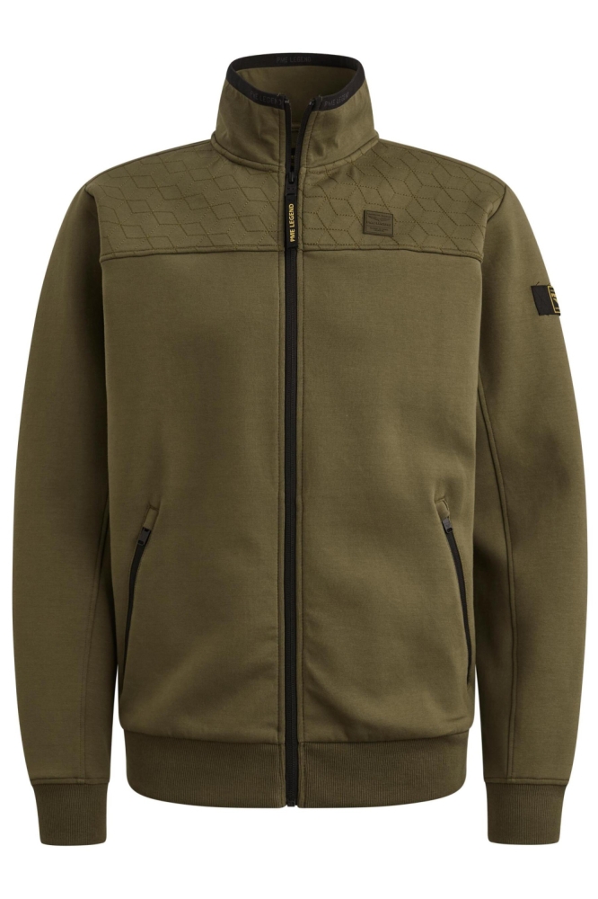 PME legend groene heren vest | Vooraanzicht