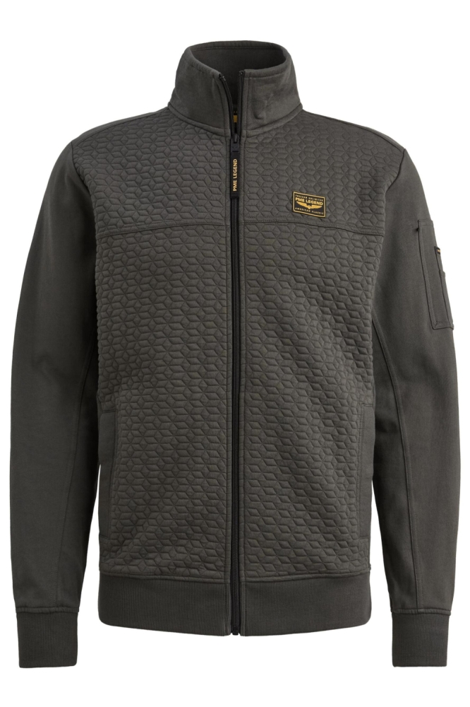 PME legend groene heren vest | Vooraanzicht