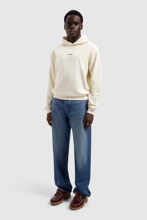 Pure Path witte heren sweater | Model