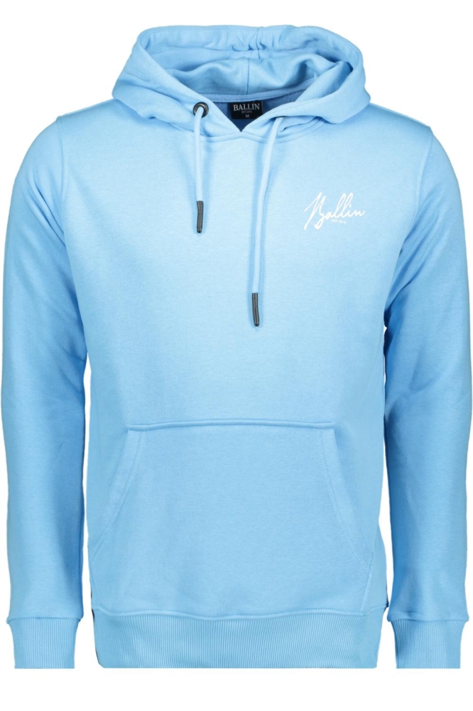Ballin blauwe heren sweater | Vooraanzicht