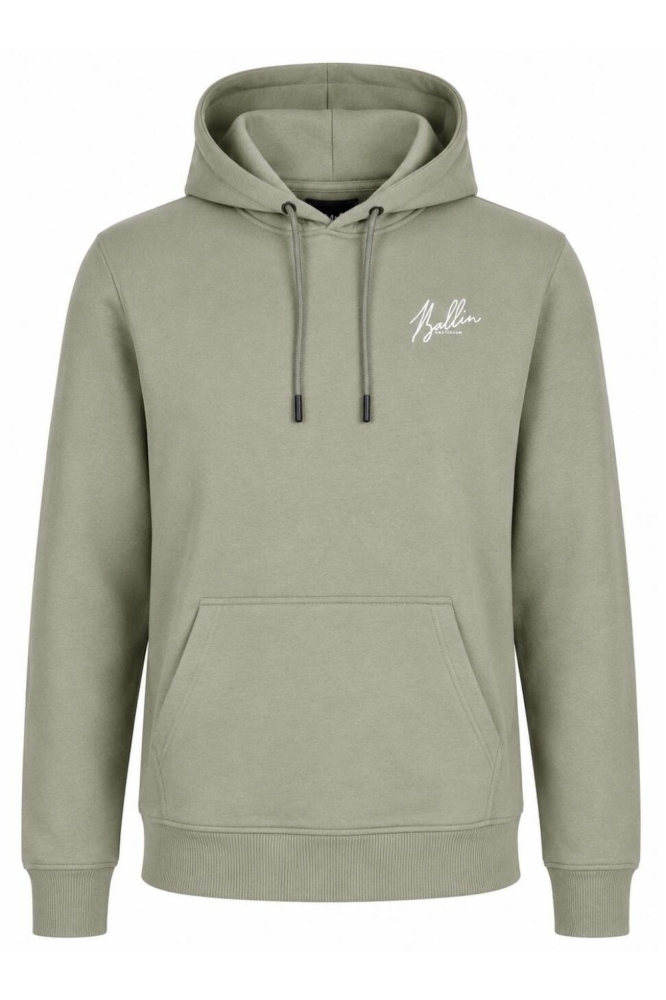 Ballin groene heren sweater | Vooraanzicht