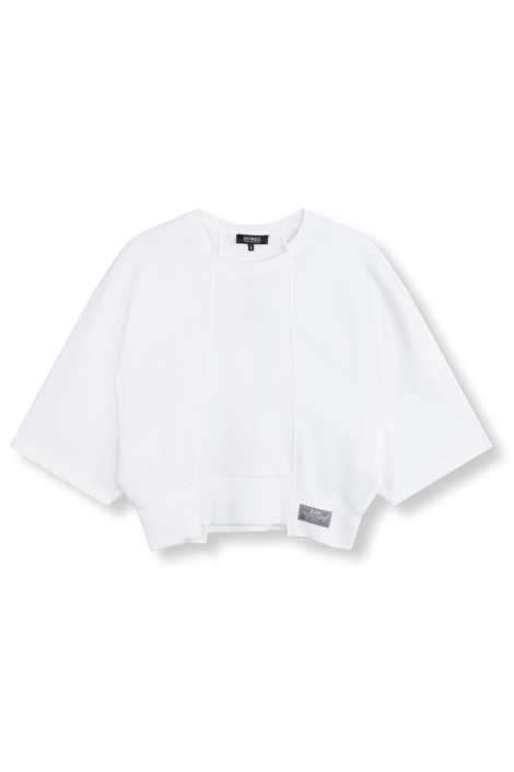 Refined Department witte dames sweater | Vooraanzicht