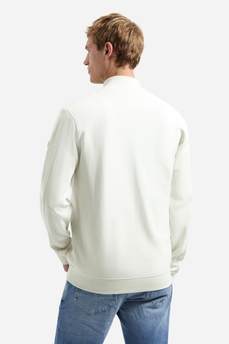 NO-EXCESS beige heren vest | Model achteraanzicht