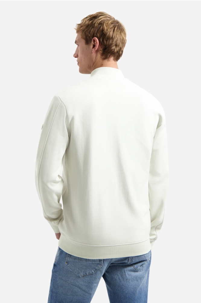 NO-EXCESS beige heren vest | Model achteraanzicht