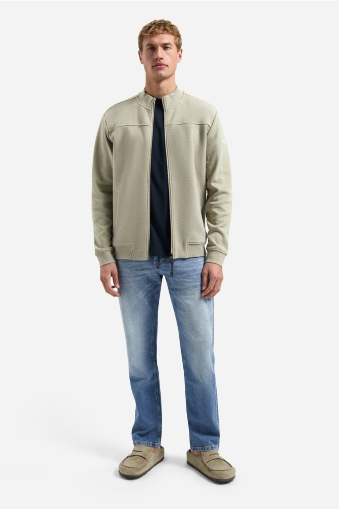 NO-EXCESS taupe heren vest | Model