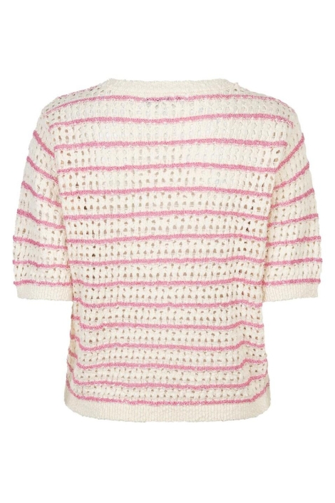 Red Button roze dames trui | Achteraanzicht