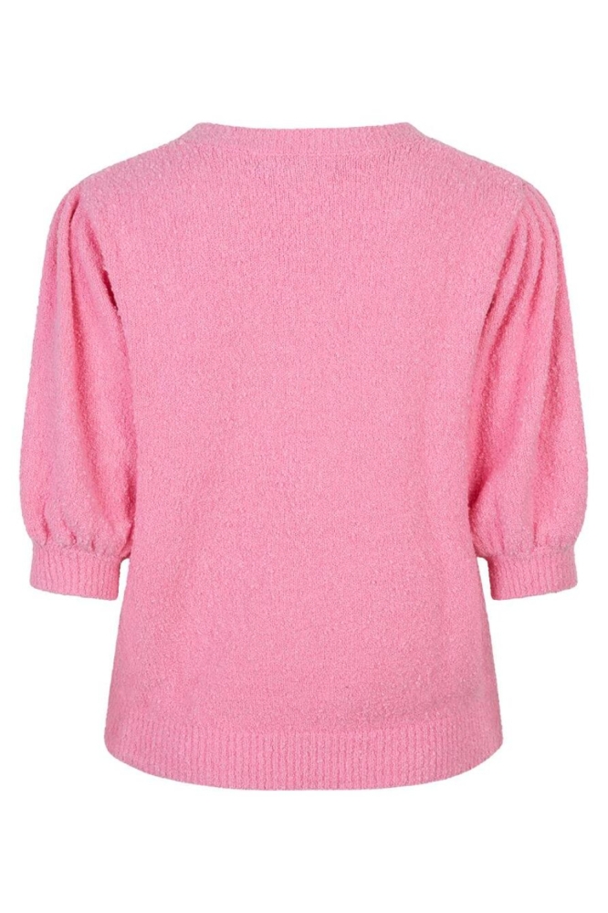 Red Button roze dames trui | Achteraanzicht