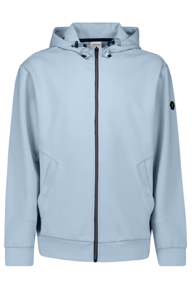 NO-EXCESS blauwe heren vest | Vooraanzicht