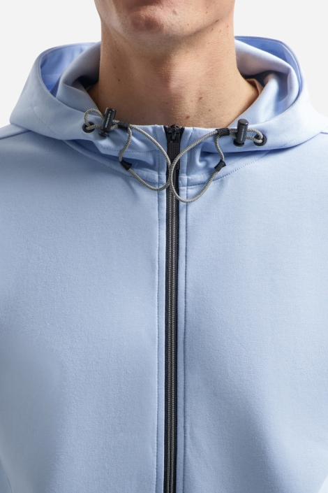 NO-EXCESS blauwe heren vest | Close up