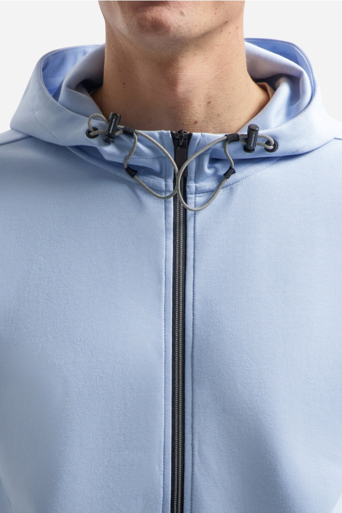 NO-EXCESS blauwe heren vest | Close up