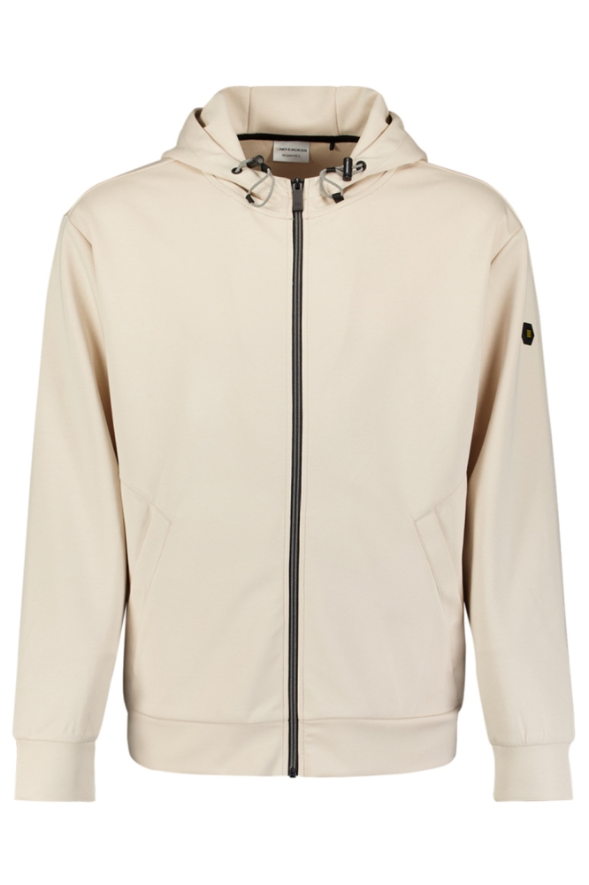 NO-EXCESS beige heren vest | Vooraanzicht