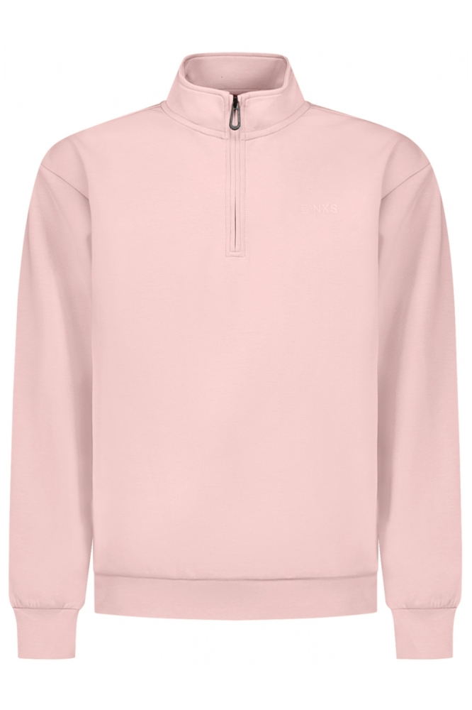 NO-EXCESS roze heren sweater | Vooraanzicht