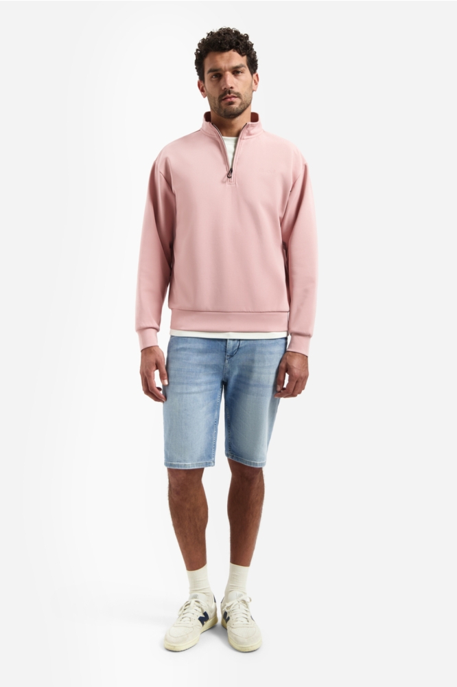 NO-EXCESS roze heren sweater | Model