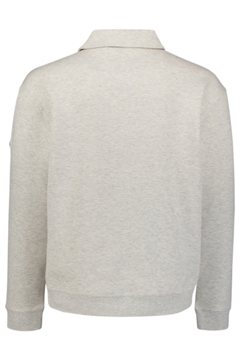 NO-EXCESS beige heren polo | Achteraanzicht