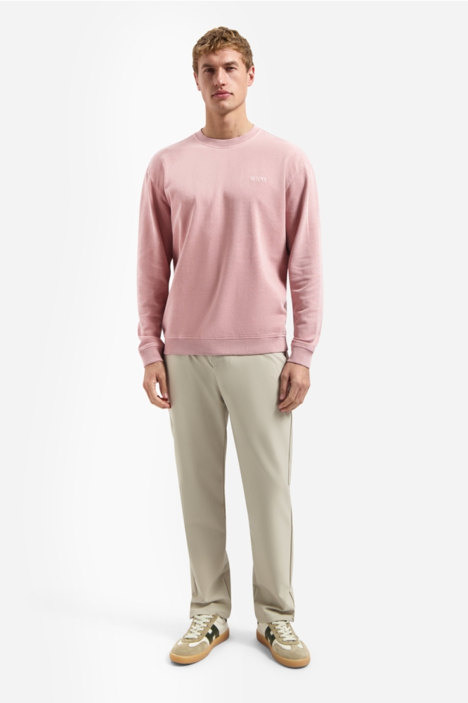 NO-EXCESS roze heren sweater | Model