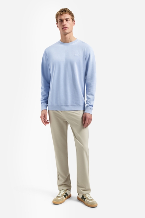 NO-EXCESS blauwe heren sweater | Model