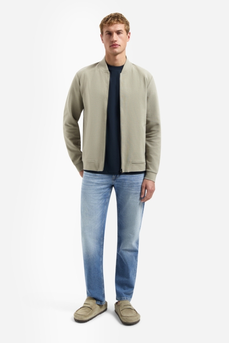 NO-EXCESS taupe heren vest | Model