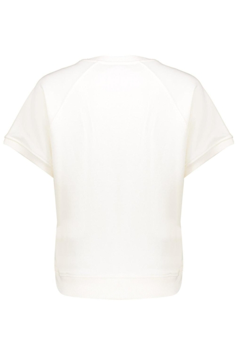 Geisha witte dames sweater | Achteraanzicht