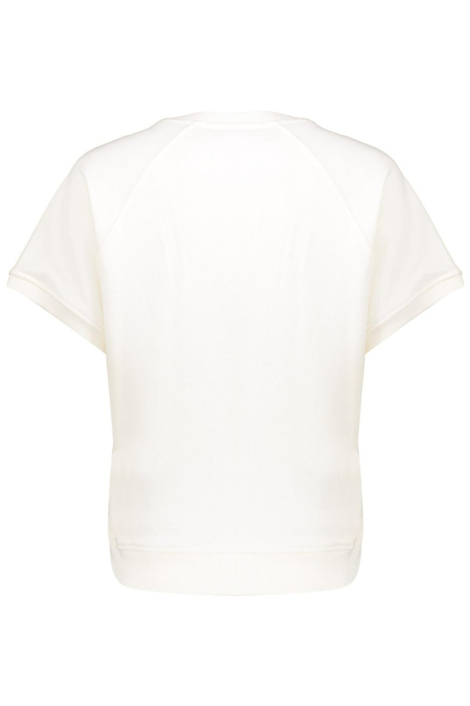 Geisha witte dames sweater | Achteraanzicht