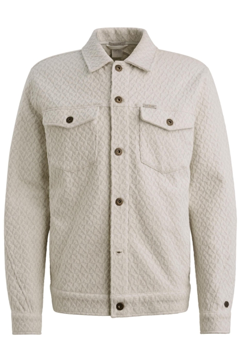 Cast Iron beige heren jas | Vooraanzicht